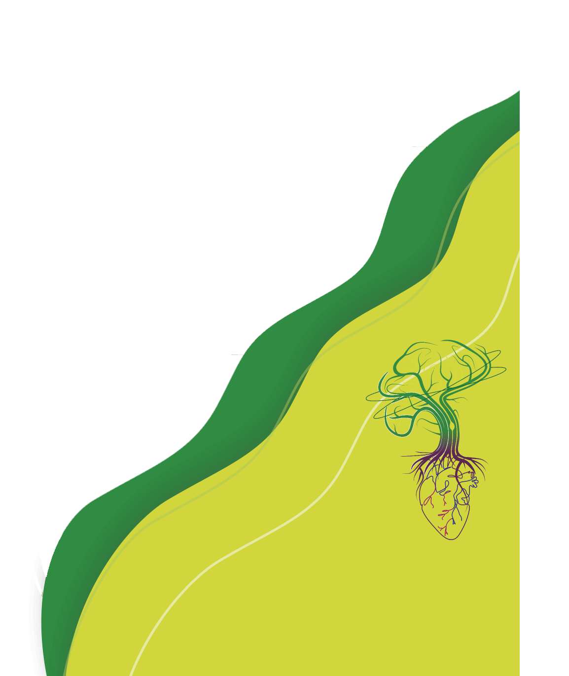 Footer-Grafik abstrakte Illustration